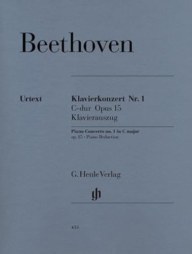 Konzert für Klavier und Orchester Nr. 1 C-dur op. 15; Klavierauszug: Instrumentation: 2 Pianos, 4-hands, Piano Concertos (G. Henle Urtext-Ausgabe) von Henle, G. Verlag