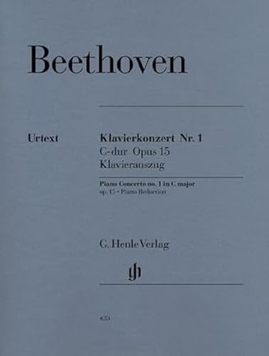 Konzert für Klavier und Orchester Nr. 1 C-dur op. 15; Klavierauszug: Instrumentation: 2 Pianos, 4-hands, Piano Concertos (G. Henle Urtext-Ausgabe) von Henle, G. Verlag