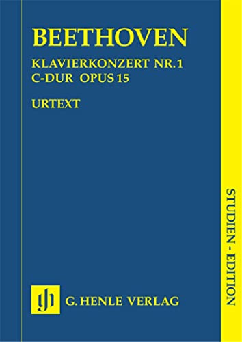 Konzert für Klavier und Orchester Nr. 1 C-dur op. 15. Studien-Edition: Besetzung: Orchester (Studien-Editionen: Studienpartituren)