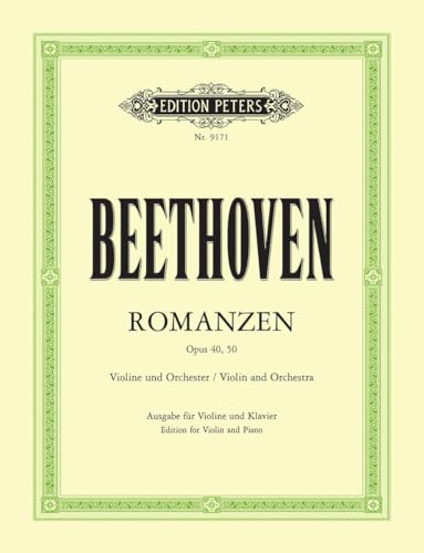 Romanzen für Violine und Orchester - G-Dur op. 40 · F-Dur op. 50: Ausgabe für Violine und Klavier Romanzen für Violine und Orchester - G-Dur op. 40 · F-Dur op. 50: Ausgabe für Violine und Klavier