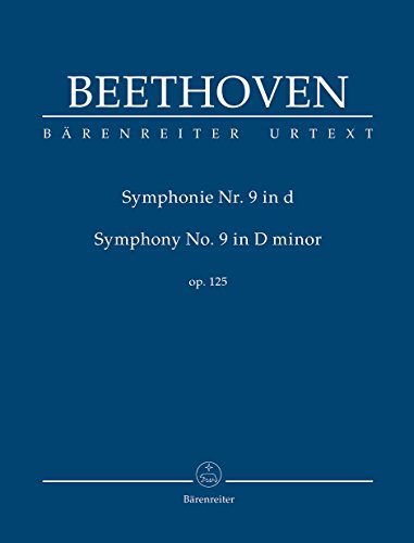 Sinfonie Nr. 9 d-Moll op. 125 (mit Schlusschor "An die Freude"). Studienpartitur