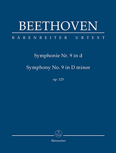 Sinfonie Nr. 9 d-Moll op. 125 (mit Schlusschor "An die Freude"). Studienpartitur