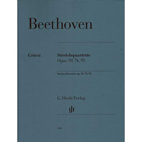 Streichquartette op. 59, 74, 95. Stimmen: Besetzung: Streichquartette (G. Henle Urtext-Ausgabe)