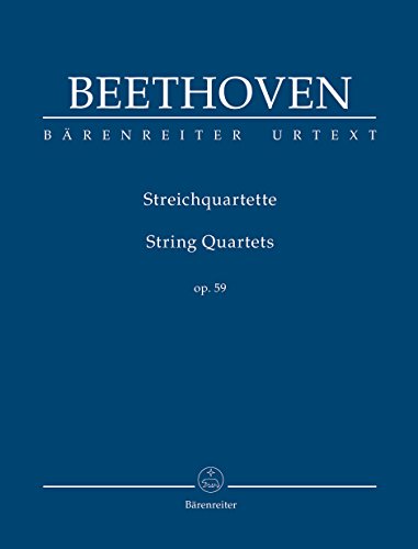 Streichquartette op. 59 I-III / String Quartets op. 59 I-III Streichquartette op. 59 I-III / String Quartets op. 59 I-III