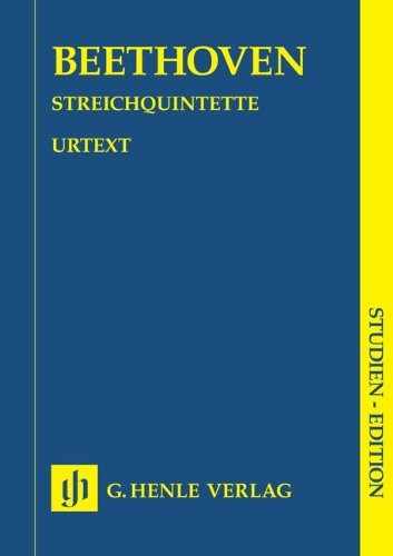 Streichquintette - String Quintet - Buch Streichquintette - String Quintet - Buch
