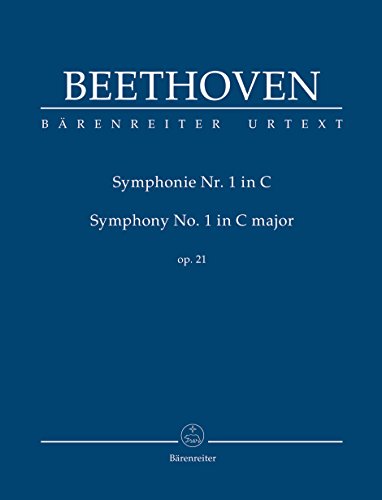 Symphonie Nr. 1 C-Dur op. 21. Symphony No. 1 C major op. 21 von Bärenreiter