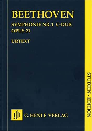 Symphonie Nr. 1 C-dur op. 21; Studien-Edition: Besetzung: Orchester (Studien-Editionen: Studienpartituren)