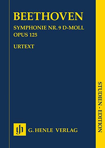 Symphonie Nr. 9 d-moll op. 125; Studien-Edition: Besetzung: Vokalwerke mit Orchester (Studien-Editionen: Studienpartituren) Symphonie Nr. 9 d-moll op. 125; Studien-Edition: Besetzung: Vokalwerke mit Orchester (Studien-Editionen: Studienpartituren)