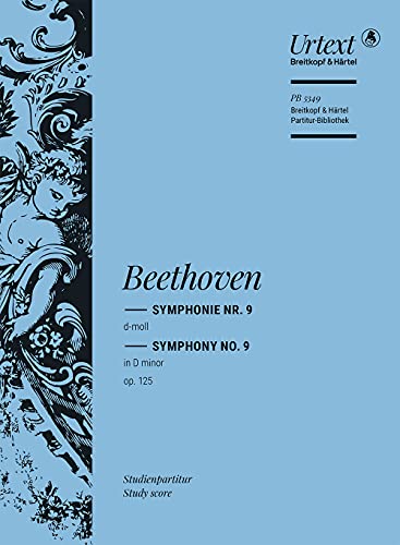 Symphonie Nr. 9 d-moll op. 125 - Breitkopf Urtext - Studienpartitur (PB 5349)