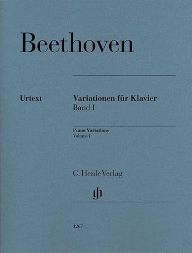 Variationen für Klavier, Band I; revidierte Ausgabe: Besetzung: Klavier zu zwei Händen (G. Henle Urtext-Ausgabe) von Henle, G. Verlag