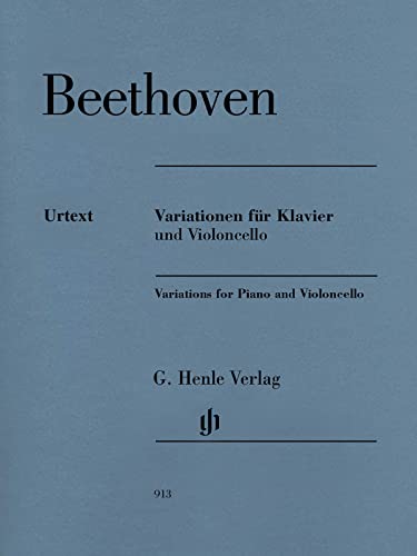 Variationen für Violoncello und Klavier: Instrumentation: Violoncello and Piano (G. Henle Urtext-Ausgabe) Variationen für Violoncello und Klavier: Instrumentation: Violoncello and Piano (G. Henle Urtext-Ausgabe) von Henle, G. Verlag