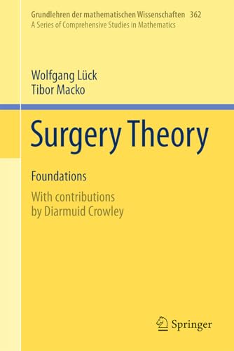 Surgery Theory: Foundations (Grundlehren der mathematischen Wissenschaften, 362, Band 362) von Springer