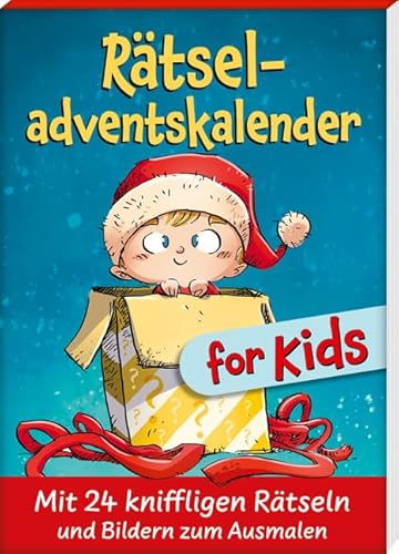 Rätseladventskalender for Kids 3: Mit 24 kniffligen Rätseln und Bildern zum Ausmalen Rätseladventskalender for Kids 3: Mit 24 kniffligen Rätseln und Bildern zum Ausmalen