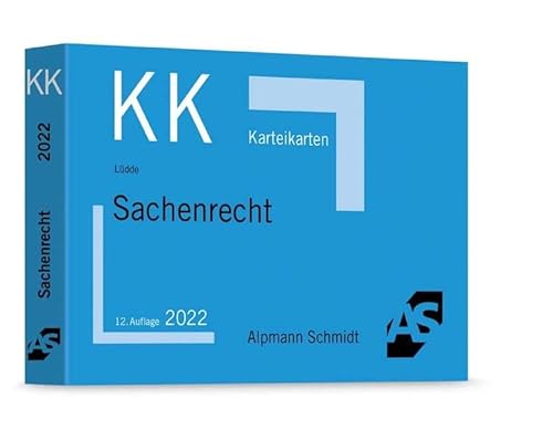 Karteikarten Sachenrecht (Karteikarten Zivilrecht)