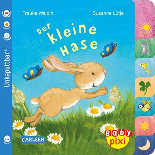 Baby Pixi (unkaputtbar) 97: Der kleine Hase: Ein Baby-Buch mit farbigem Register ab 1 Jahr (97) von Carlsen Verlag GmbH