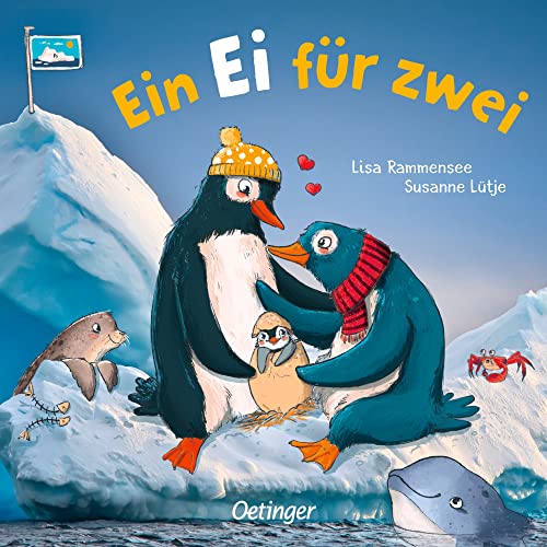 Ein Ei für zwei: Süßes Pappbilderbuch über ein Pinguin-Pärchen für Kinder ab 2 Jahren Ein Ei für zwei: Süßes Pappbilderbuch über ein Pinguin-Pärchen für Kinder ab 2 Jahren