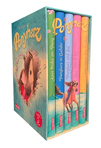 Ponyherz: Ponyherz-Schuber: Schmökerbox: Band 1-5 der spannenden Abenteuer von Anni und ihrem Wildpferd Ponyherz Ponyherz: Ponyherz-Schuber: Schmökerbox: Band 1-5 der spannenden Abenteuer von Anni und ihrem Wildpferd Ponyherz