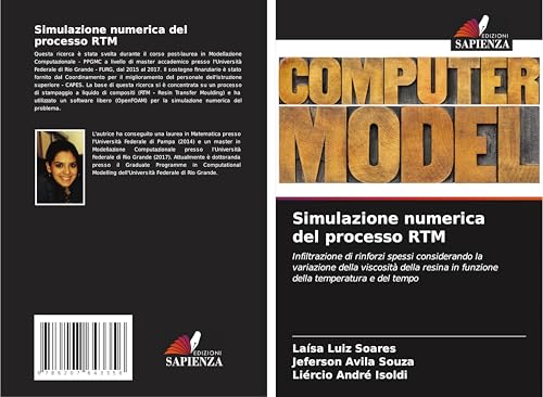 Simulazione numerica del processo RTM: Infiltrazione di rinforzi spessi considerando la variazione della viscosità della resina in funzione della temperatura e del tempo von Edizioni Sapienza