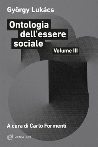 Ontologia dell'essere sociale (Vol. 3) (Linee) von Meltemi