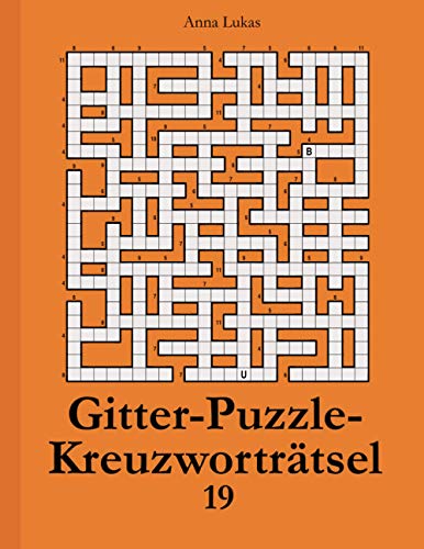 Gitter-Puzzle-Kreuzworträtsel 19 Gitter-Puzzle-Kreuzworträtsel 19