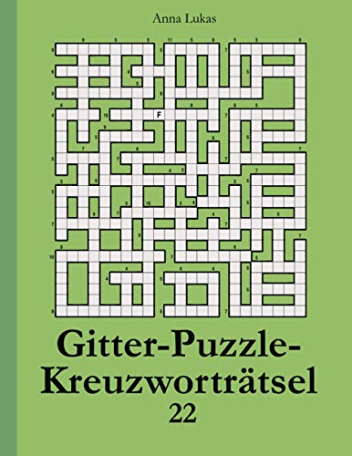Gitter-Puzzle-Kreuzworträtsel 22 Gitter-Puzzle-Kreuzworträtsel 22