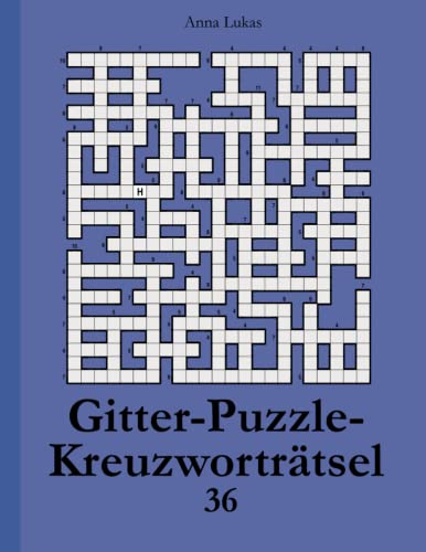 Gitter-Puzzle-Kreuzworträtsel 36 Gitter-Puzzle-Kreuzworträtsel 36 von udv
