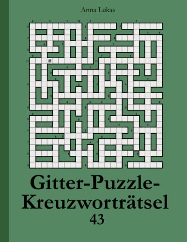Gitter-Puzzle-Kreuzworträtsel 43