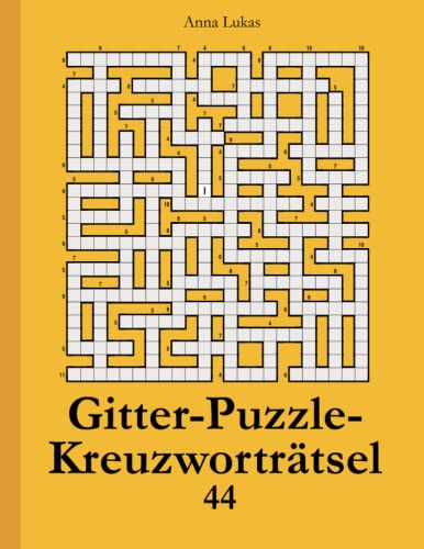 Gitter-Puzzle-Kreuzworträtsel 44 Gitter-Puzzle-Kreuzworträtsel 44