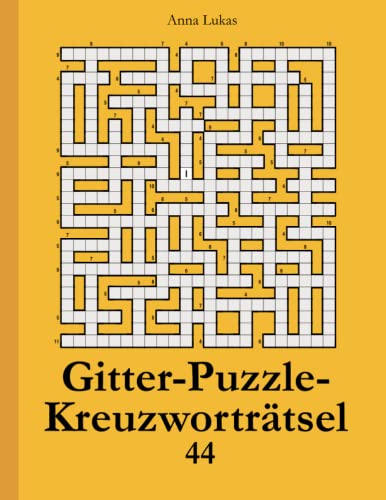 Gitter-Puzzle-Kreuzworträtsel 44