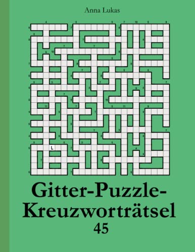 Gitter-Puzzle-Kreuzworträtsel 45 Gitter-Puzzle-Kreuzworträtsel 45 von udv