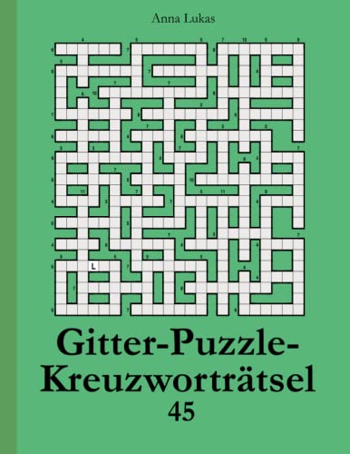 Gitter-Puzzle-Kreuzworträtsel 45