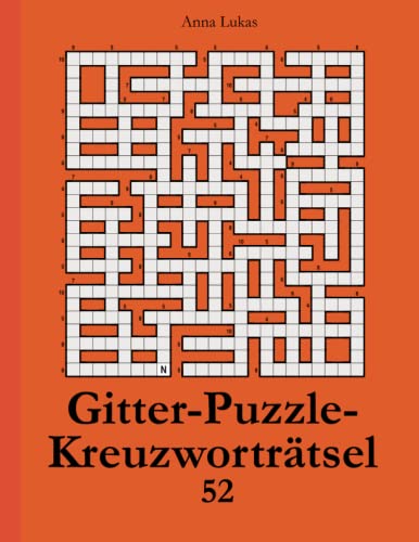 Gitter-Puzzle-Kreuzworträtsel 52