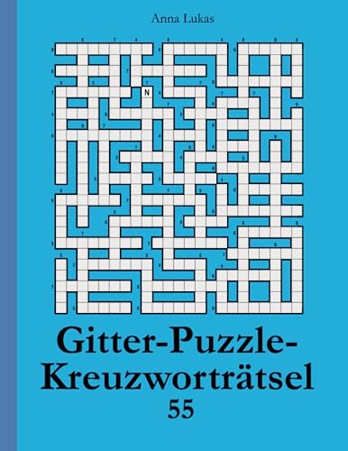 Gitter-Puzzle-Kreuzworträtsel 55