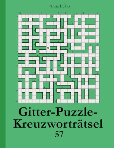 Gitter-Puzzle-Kreuzworträtsel 57 Gitter-Puzzle-Kreuzworträtsel 57