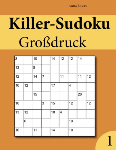 Killer-Sudoku Großdruck 1 von udv