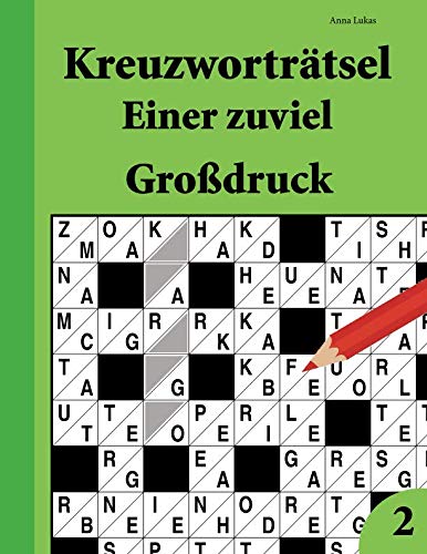 Kreuzworträtsel - Einer zuviel - Großdruck 2 von udv