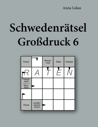 Schwedenrätsel Großdruck 6 Schwedenrätsel Großdruck 6