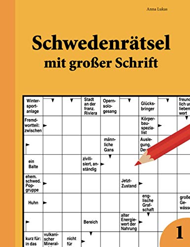 Schwedenrätsel mit großer Schrift 1