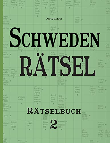 Schwedenrätsel: Rätselbuch 2 von Udv