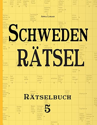 Schwedenrätsel: Rätselbuch 5 von Udv