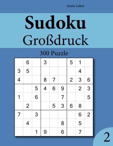 Sudoku Großdruck 300 Puzzle 2 von udv