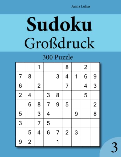 Sudoku Großdruck 300 Puzzle 3