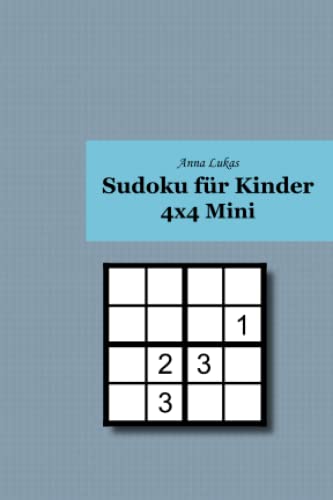 Sudoku für Kinder 4x4 Mini
