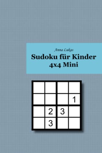 Sudoku für Kinder 4x4 Mini Sudoku für Kinder 4x4 Mini