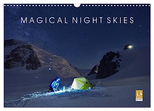 Magical Night Skies (Wandkalender 2024 DIN A3 quer), CALVENDO Monatskalender