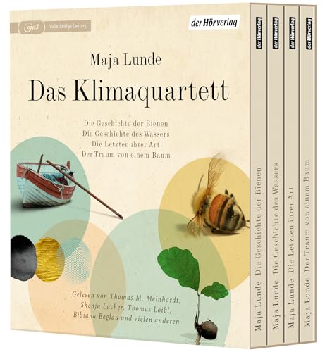 Das Klimaquartett: Die Geschichte der Bienen - Die Geschichte des Wassers - Die Letzten ihrer Art - Der Traum von einem Baum