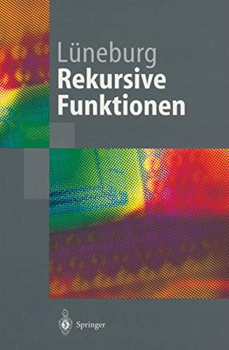 Rekursive Funktionen (Springer-Lehrbuch) (German Edition)