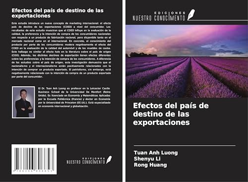 Efectos del país de destino de las exportaciones von Ediciones Nuestro Conocimiento