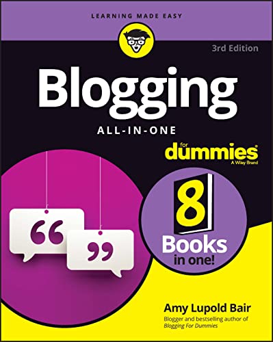 Blogging All-in-One For Dummies (For Dummies (Computer/Tech)) von For Dummies