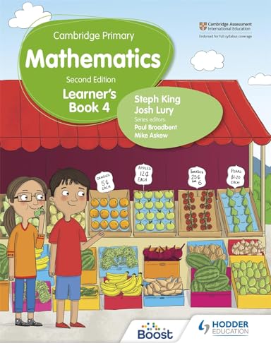 Cambridge Primary Mathematics Learner's Book 4 Second Edition: Hodder Education Group